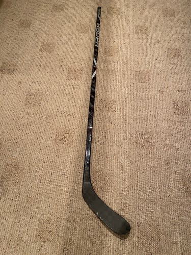 Custom Pro Stock Maroon Bauer Vapor 1X Lite Left 77 Flex P28