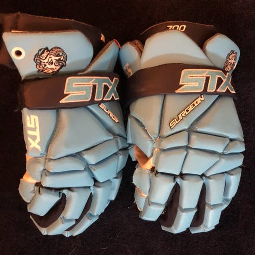 UNC Team Issued STX Surgeon 700 Lacrosse Gloves