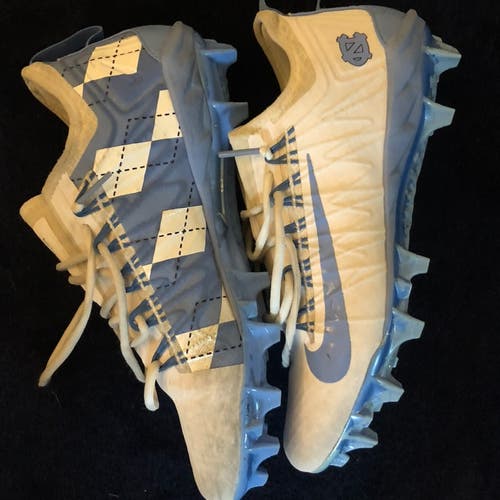 UNC Team Issued Nike Alpha Huarache 7 Pro Lacrosse Cleats