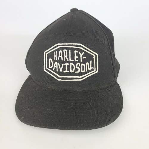 Harley-Davidson Mens Embroidered Black Trucker Cap Baseball Hat