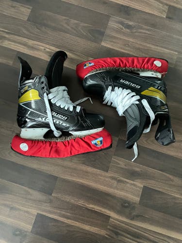 New Bauer Extra Wide Width Pro Stock Size 10 Supreme UltraSonic Hockey Skates