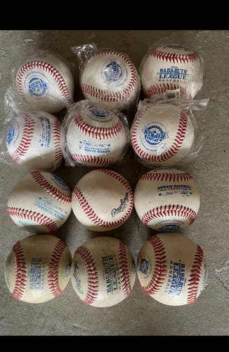 New Rawlings Baseballs