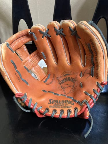 Re-laced/Reconditioned Spalding Dwight Gooden signature Performance Series 11.5 ‘ Infield Mitt
