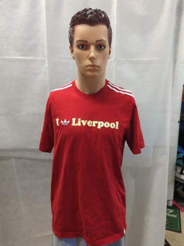 Retro Liverpool Adidas Shirt L EPL