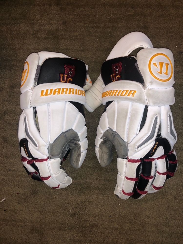 Used Warrior 12" Burn Pro Lacrosse Gloves