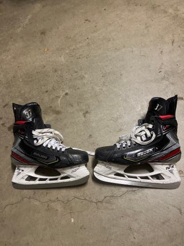 Used Bauer Regular Width Pro Stock Size 7.5 Vapor 2X Pro Hockey Skates