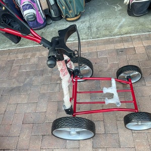 Golf caddie cart 4 wheels new in original box