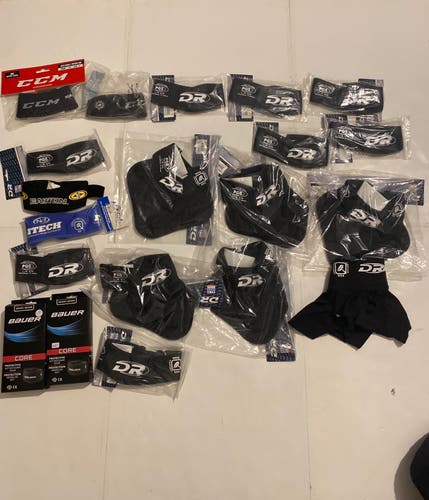 (Bauer,CCM,Easton,Itech,D&R,player/goalie neck guards)