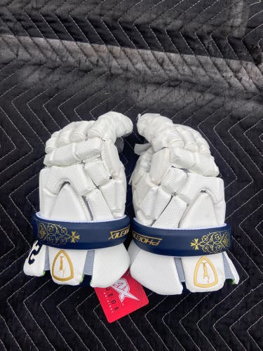 Notre Dame Adrenaline Phoenix Lacrosse Gloves 2022