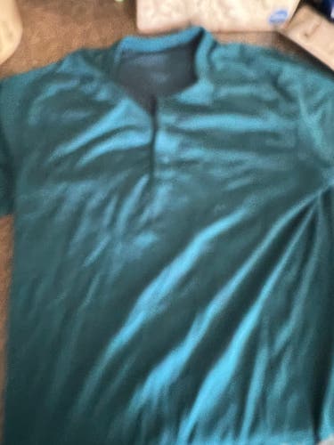Blue Lululemon Shirt With Buttons