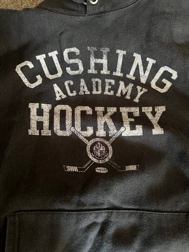 Black Cushing Academy Hockey Champion Hoodie