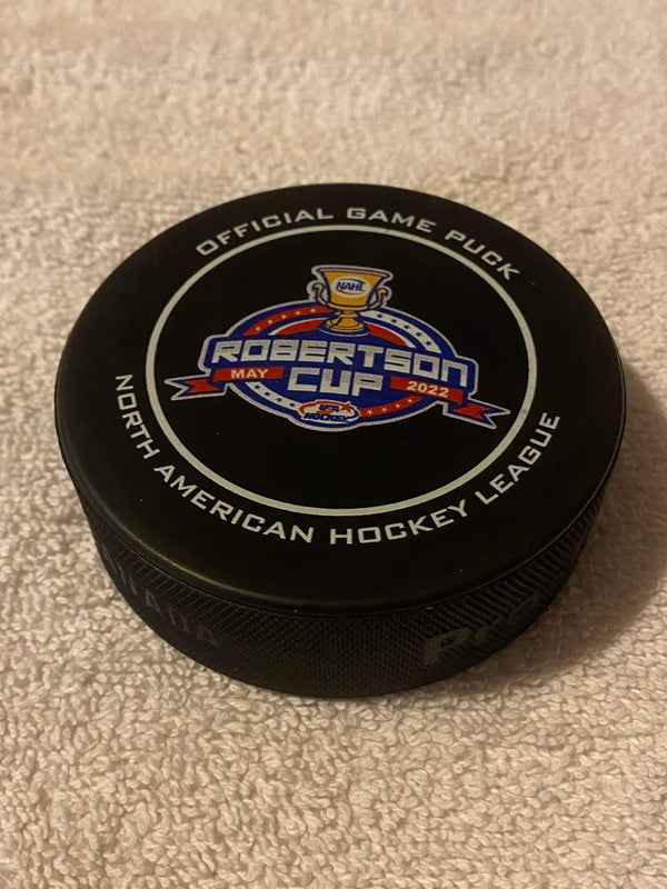 New 2022 NAHL Robertson Cup Hockey Puck