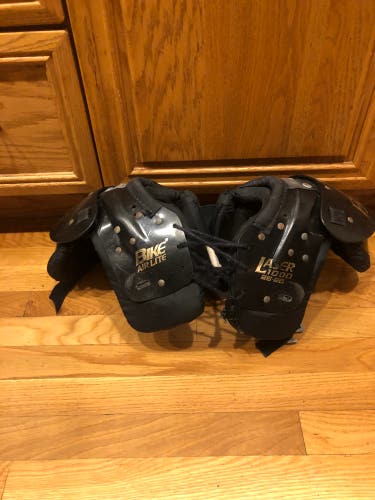 Youth Football shoulder pads.  Bike Air Lite Laser 1000