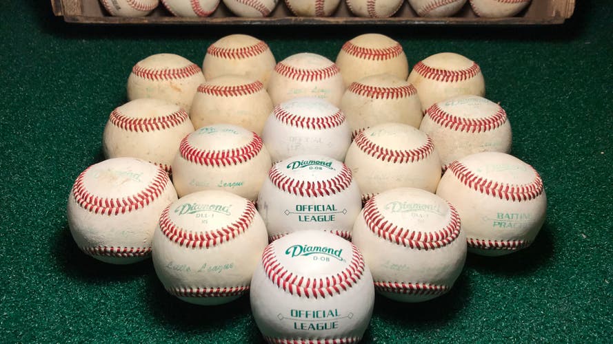 (18)Leather Baseballs(ShippedFastToDay)BrandsNames(Inspected & Weighed)