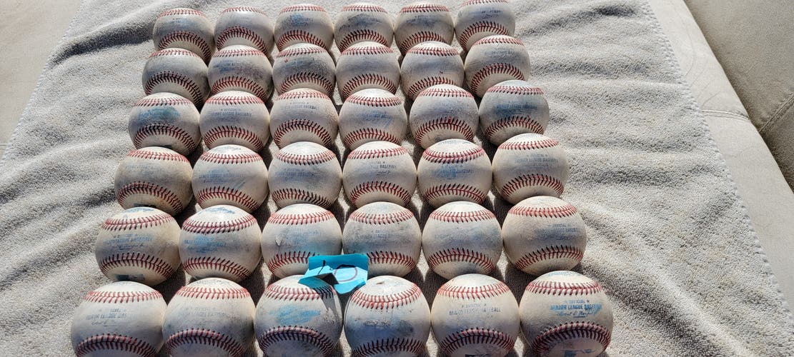 Used Rawlings Official Minor League Baseballs 36 Pack (3 Dozen)