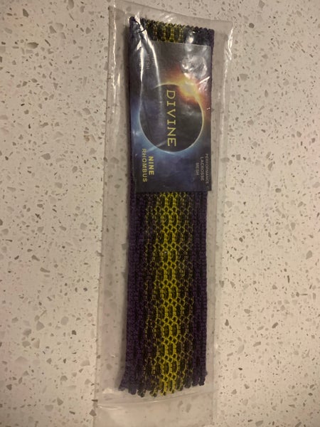 New The mesh dynasty Divine nine Rhombus lacrosse mesh IROQUOIS NEW