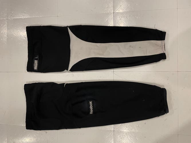 Black Used Large Reebok OHL Socks