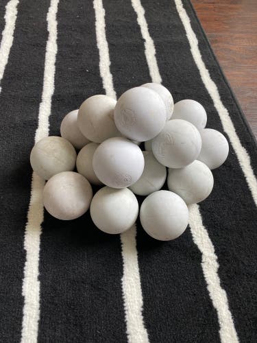 Used Assorted Lacrosse Balls