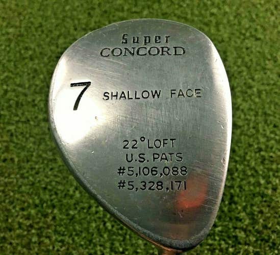 Super Concord Shallow Face 7 Wood 22* / RH / Regular Graphite ~41" / mm1991