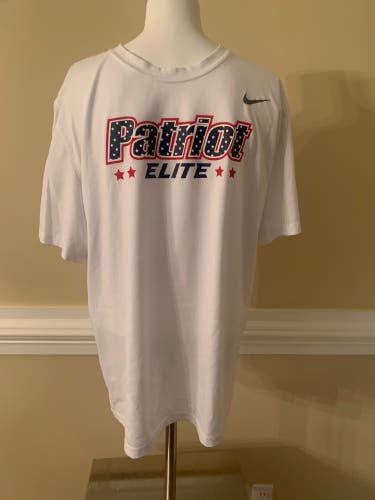 Nike patriot elite lacrosse drifit men’s large. s/s T-shirt