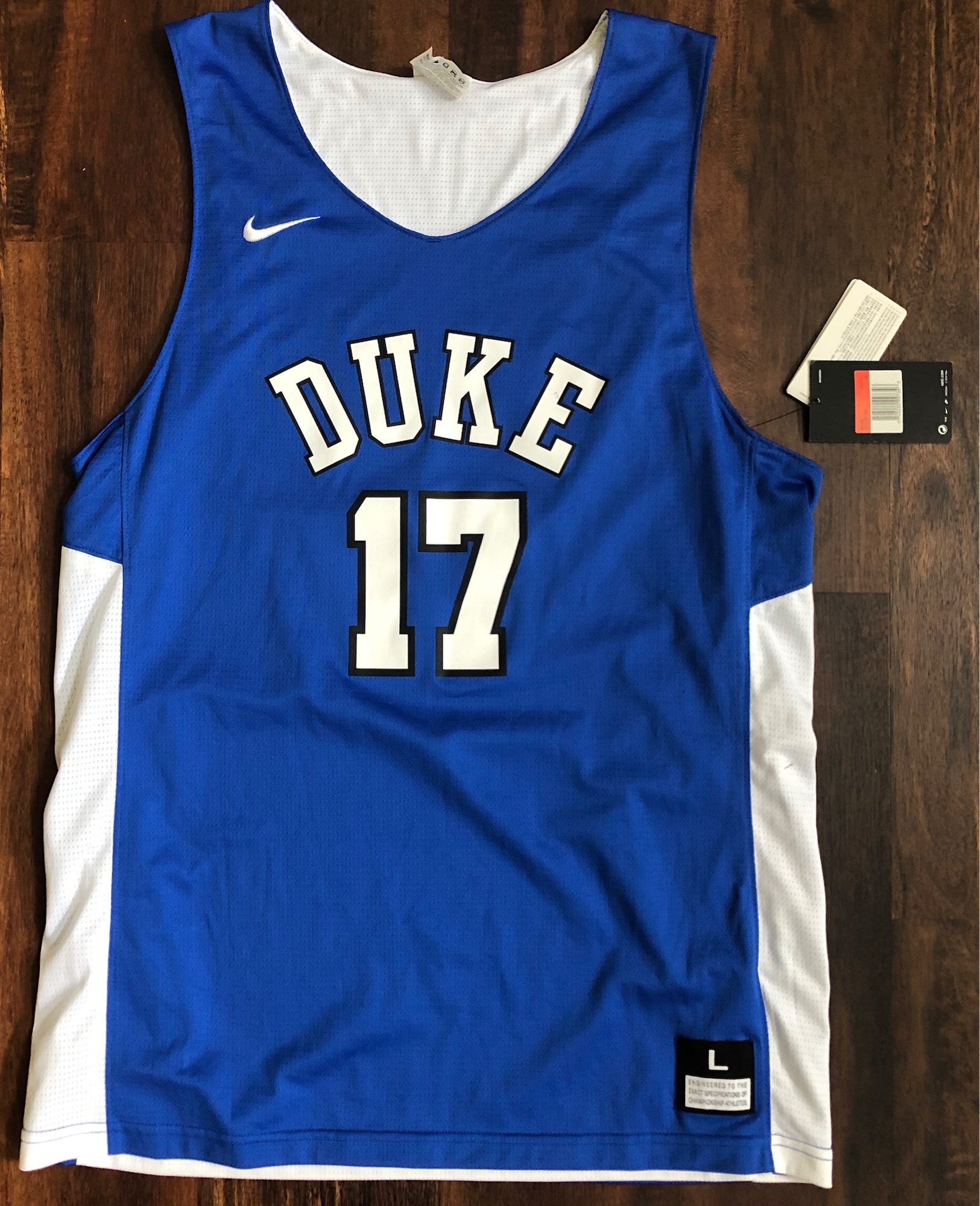 Factureerbaar Doorzichtig Glad Nike Duke Reversible Basketball Jersey | SidelineSwap