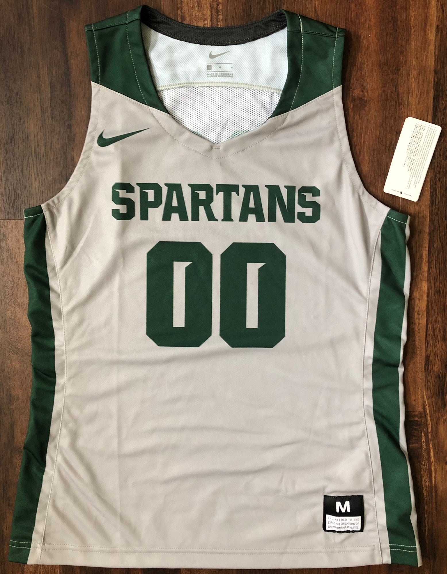 Spartans  Michigan State YOUTH Nike #23 Green Replica Basketball