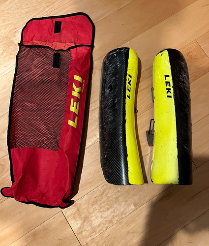 Shin Guards Used XL Leki Shin Guard