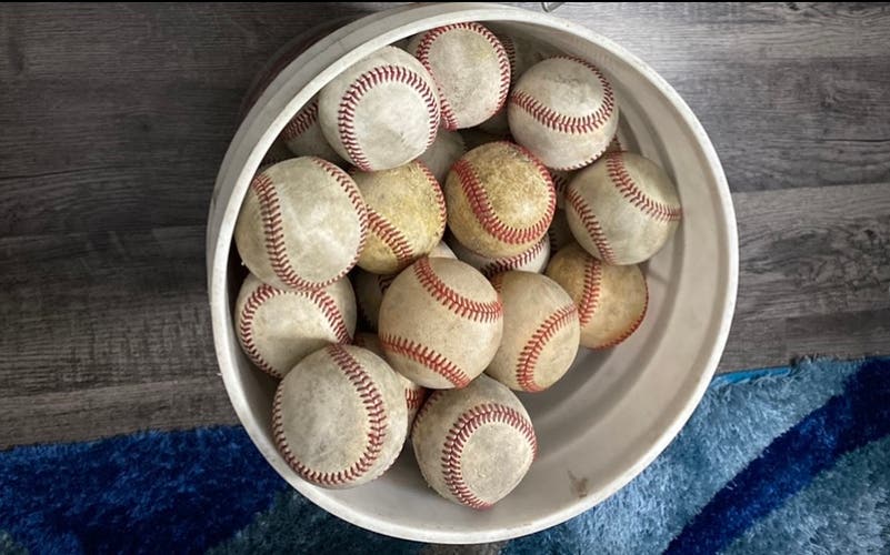 Used   D-1 Pro NFHS Baseballs