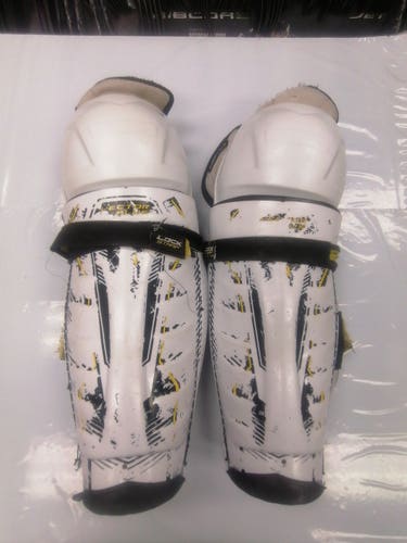 Used 14" CCM Vector Shin Pads Pro Stock