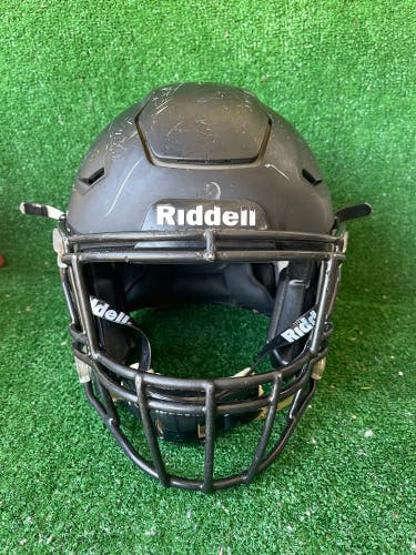 Adult Large - Riddell Speedflex Football Helmet - Black