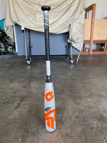 Used USSSA Certified 2021 DeMarini Hybrid CF Bat (-10) 19 oz 29"
