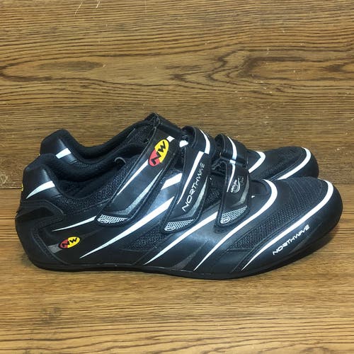 Northwave road cycling shoes spike pro black EU size 47 / US size 14