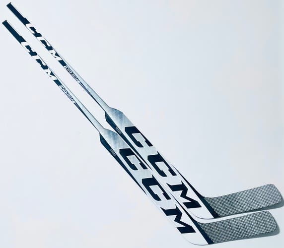 New 2 Pack CCM Eflex 5 Pro Goalie Hockey Stick-Regular-26" As Measured (23" as Listed)