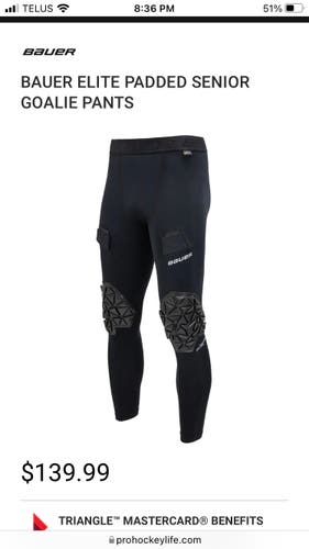 Bauer Goalie Base layer
