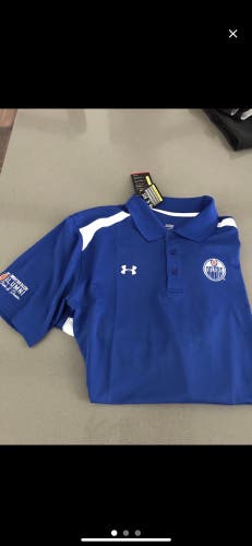 Edmonton Oilers UA Golf Shirt