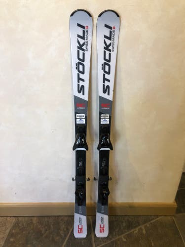 Stockli Laser SC Skis With Bindings 156cm 1105599