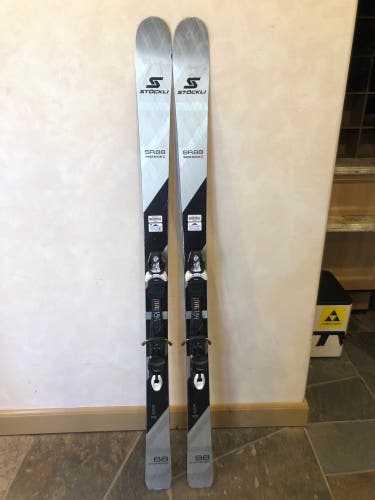 Stockli Stormrider 88 Skis With Bindings 184cm 1105561