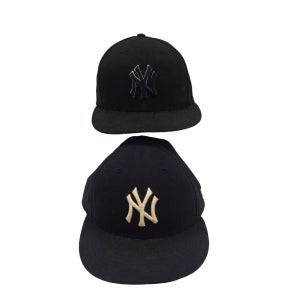 New York Yankees new era MLB fitted cap bundle. Size 7 1/2.