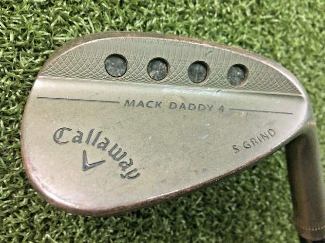 Callaway MD4 Milled S-Grind Gap Wedge 52*10*  RH / S200 Tour Issue Steel /mm2077