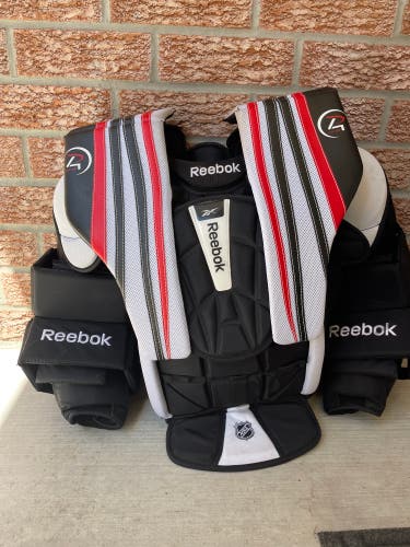 Used XL Reebok P4 Sr. goalie chest protector