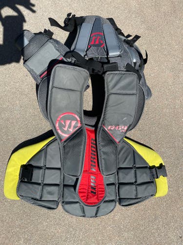 Used Large Warrior Ritual G4 Goalie Chest Protector
