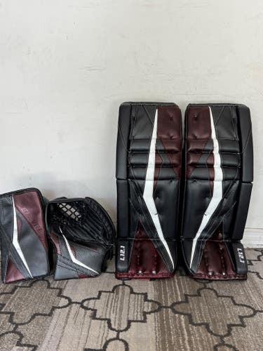 Used 32" Regular Lefevre L12.1 Goalie Full Set