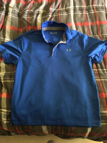 Blue Used XL Under Armour Shirt