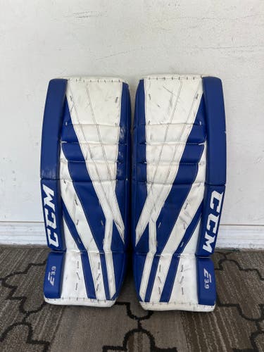 Used 29+1 CCM Extreme Flex E3.9 Goalie Pads