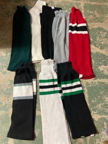 Hockey practice and game sock lot