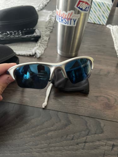 Unisex One Size Fits All Oakley Half jacket 2.0 Sunglasses