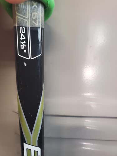 Intermediate Used Regular Bauer Supreme One60 Goalie Stick 24.5" Paddle
