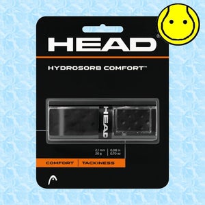 Head Hydrosorb Comfort Black - Tacky Replacement Tennis Grip