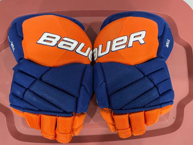 Edmonton Oilers / New York Islanders Bauer Vapor X:60 Pro Hockey Gloves- Sr13”