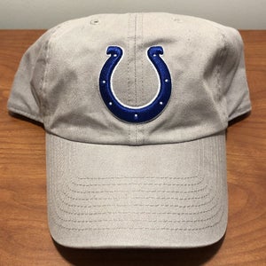 Indianapolis Colts Hat Baseball Cap Fitted NFL Football Gray 47 XL Men Adult Dad